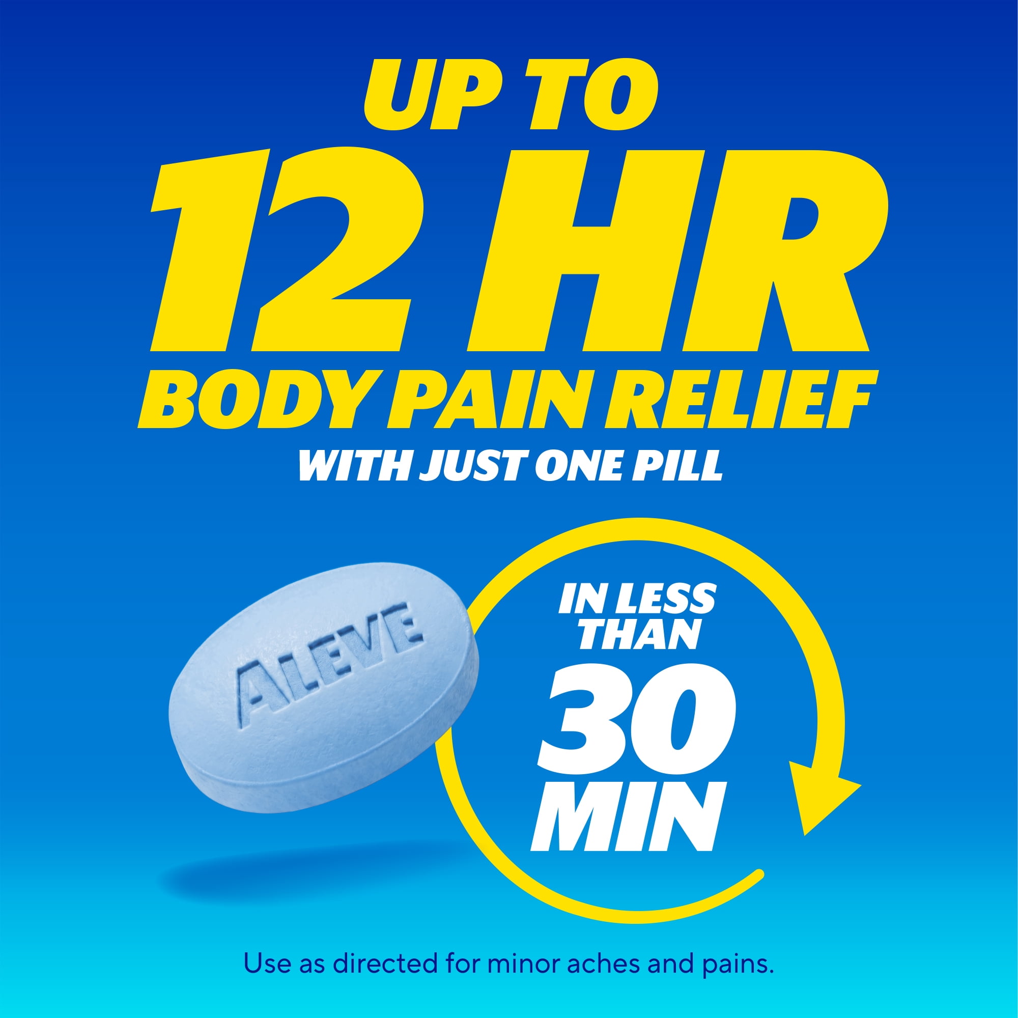 (3 pack) Aleve Pain Relief Liquid Gels Easy Open Arthritis Cap, Naproxen Sodium  80 Count