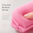 thumbnail image 5 of Topboutique 36 Pieces Foam Sponge Hair Rollers Flexible Sleeping Curlers Soft Hairdressing Curlers, 20 mm Mini Foam Hair Styling Curlers for Adults and Kids (Pink), 5 of 7