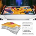 thumbnail image 5 of Windshield Sun Shade Foldable Car Front Window Sunshade For Car Suv Trucks Vans - Best Heat Shield Blocker Visor Cover Blocks Uv Rays And Keeps Your Vehicle Cool-Medium, 5 of 5