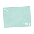thumbnail image 2 of arctrm Cutting mat with grid, double-sided PVC table protector, versatile use for model Light Green, 2 of 9