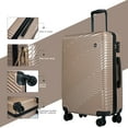thumbnail image 5 of Tripcomp Luggage 3 Piece Set,Suitcase with Spinner Wheels Hardside Lightweight Luggage 20in24in28in.(Golden), 5 of 9