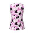 thumbnail image 5 of Lsque Pink Girl Halloween Printed Workout Tank Tops for Women, Athletic Sports Tank Tops, Compression Sleeveless Dry Fit Shirts,Sleeveless Yoga Shirt-Large, 5 of 9