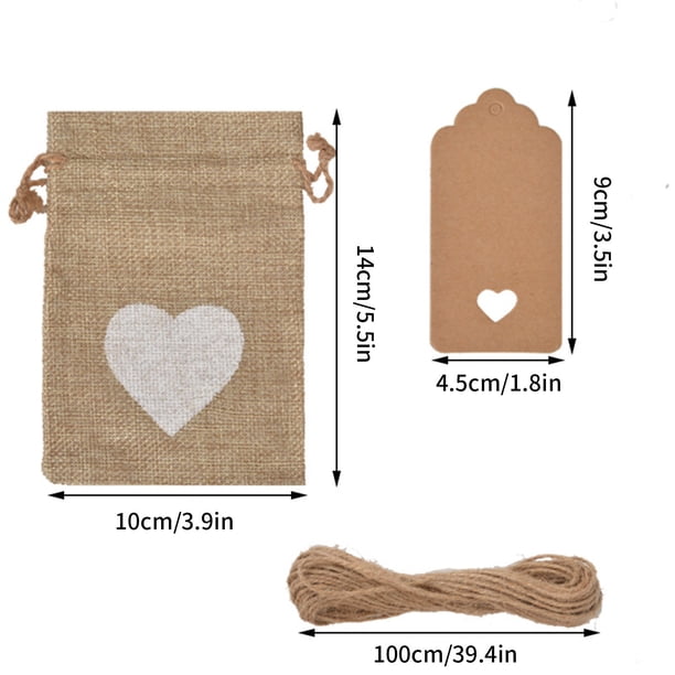 Bolsas de Regalo de Navidad, Set de Ropa de Amor de 25 Piezas 10x14cm para el Almacenamiento de Joyería de Favor de Boda, Caja de Regalo de Navidad de Embalaje de Vacaciones Reutilizable