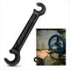 thumbnail image 2 of Llave de Doble Extremo para Válvulas de Rueda. Llave Manual de Acero Fundido para Válvulas de Rueda. Herramienta de Apertura y de 10 Pulgadas (11/16 Pulgadas y 1 Pulgada)., 2 of 8