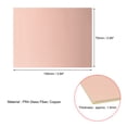 thumbnail image 3 of 20 Pcs 100x75mm PCB de laminado de cobre de doble cara FR4 de 1.5mm de grosor para prototipado DIY, 3 of 3