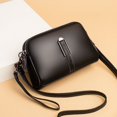 thumbnail image 4 of Bolso de hombro de piel auténtica para mujer, bolso de mano informal a la moda que combina con todo, bolso de piel de vaca con varias capas para mujer, 4 of 6