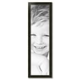 thumbnail image 2 of ArtToFrames 12" x 44" Honors Black with Gold Picture Frame, 12x44 inch Black Wood Poster Frame (WOM-5158), 2 of 7