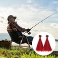 2Pcs Synthetic Fiber Fly Tying Materials Long Synthetic Fiber Fly ...