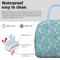 thumbnail image 3 of Womens LightBlue Cartoon Dinosaurs Pattern Lunch Box for Work,Insulated Lunch Bag for Women,Loncheras Para Mujer,Leakproof Adult Lunch Bag for Work,Beach,Travel,Picnic,Camping, 3 of 7
