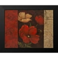 thumbnail image 2 of Nan 18x15 Black Modern Framed Museum Art Print Titled - Garden Treasure I, 2 of 5
