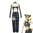 thumbnail image 5 of Disfraz de Jolyne Cujoh de Anime, disfraz de JoJo's Bizarre Adventure, disfraz de Stone Ocean, uniforme de Jolyne Cujoh, ropa de fiesta de Halloween para niña, 5 of 5