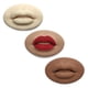 thumbnail image 4 of Eigraketly Labio de práctica de maquillaje permanente 3D para entrenamiento de suministros de belleza de piel para principiantes Material de laboratorio Marrón, 4 of 6