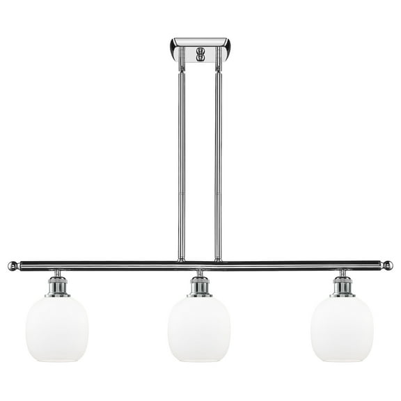 Innovations Lighting 516-3I Belfast Belfast 3 Light 36" Wide Linear Chandelier - White