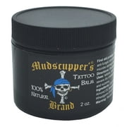 Tattoo Balm - Anti-bacterial - All Natural - 2 oz. by Mudscupper's