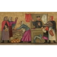 thumbnail image 2 of Helena Schrammówna 24x16 Black Ornate Framed Double Matted Museum Art Print Titled: At a Market (1924), 2 of 5