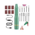 thumbnail image 1 of Taladro de uñas eléctrico, lima de uñas de velocidad ajustable, taladro de uñas con kit de broca y bandas de lijado, herramienta de manicura pulidora eléctrica para acrílicos, 1 of 4