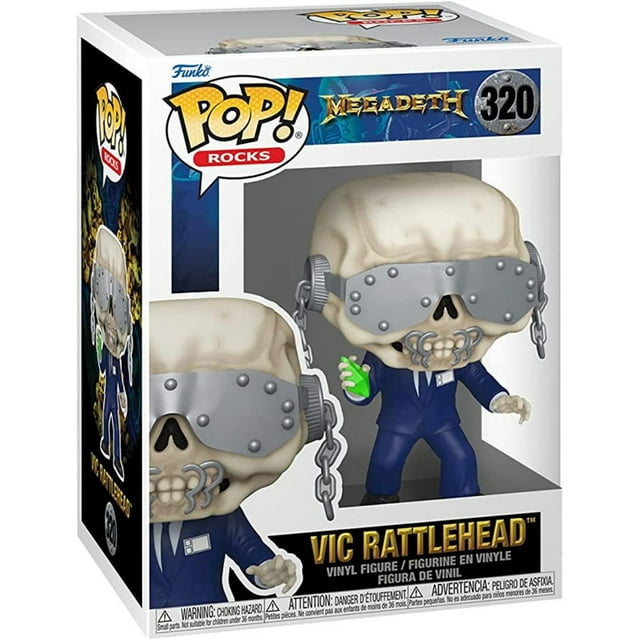 Funko Pop Megadeath - Vic Rattlehead #320 Funko