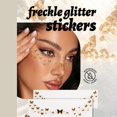 thumbnail image 3 of Gold Stamping Stickers European And American Glitter Star Butterfly Party Stage Performance Freckle Stickers, 3 of 9