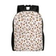 thumbnail image 1 of Disketp Christmas Santa Cartoon Snowman Mochila Unisex de Apertura Lateral Completa, Mochila para Laptop para Escuela, Trabajo y Viajes, 1 of 8