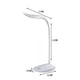 thumbnail image 2 of Lámpara LED USB de mesa protección ocular táctil luz nocturna para dormitorio infantil blanco 2 uds, 2 of 7
