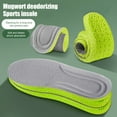 thumbnail image 2 of Orthopedic Sports Insoles Plantar Fasciitis Insoles Breathable Mugwort Deodorizing Insoles for Men Women Feet Relief, 2 of 7