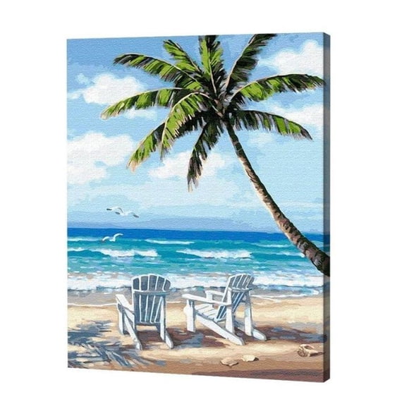 Paradise Beach Paint By Numbers