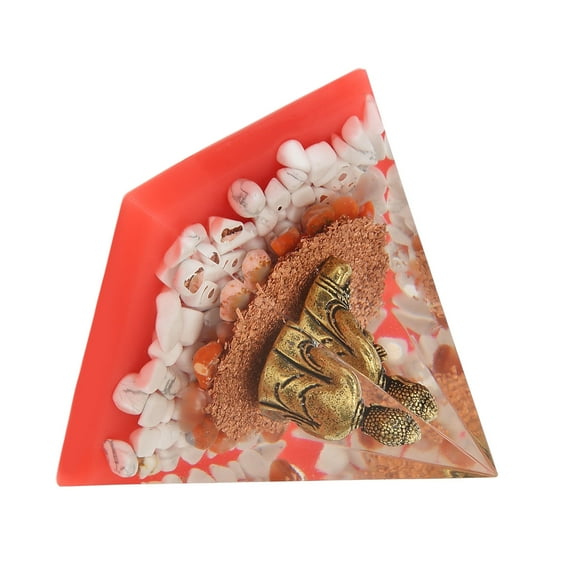 Energy Pyramid, Pyramid Stone Healing Durable Wide Application Spiritual Protect For Living Room