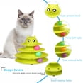 thumbnail image 4 of Rodillo Cat Toy UPSKY de 3 niveles con 6 bolas de colores, 4 of 6