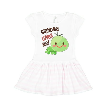

Inktastic Grandma Loves Me- cute turtle Gift Toddler Girl Dress