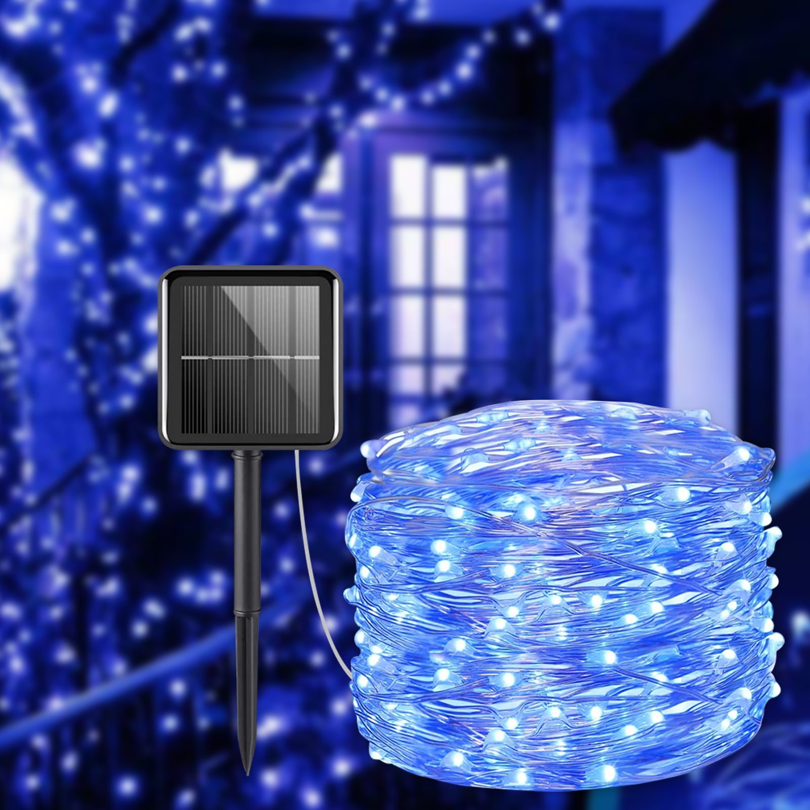 100LED Solar String Lights Waterproof Copper Wire Fairy Outdoor&Garden Xmas 