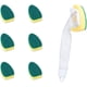 thumbnail image 1 of Varita para platos con 7 cabezales de esponja de repuesto, cepillo dispensador para fregar platos, esponja ecológica con mango de repuesto para limpieza de cocina, 1 of 5
