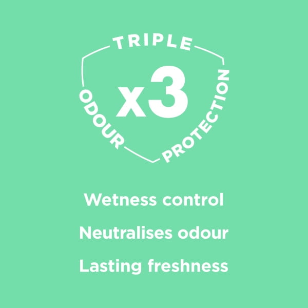 Mitchum Femmes Advanced Control™ Désodorisant et antisudorifique solide invisible, fraîcheur poudre, 76 g