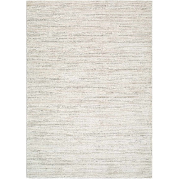 BoutiqueRugs Sezja Contemporary Area Rug - White, LightBeige, Cream - 2' x 2'11"