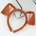 thumbnail image 6 of Hair Clips Fashion Curl Clips No Crease Hair Bun Clips Blow Out Clips Light Clip Brown Dog Plush Ears Headband Dog Ears Bow Hair Hoop Furry Bunny Ear Headwear For Girls Women Party, 6 of 8