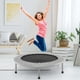 thumbnail image 4 of Costway Mini trampolín plegable portátil para fitness recreativo, gris, 4 of 4