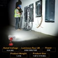 thumbnail image 6 of 30W 3300LM Strong Flashlight Camping Lanterns LED Work Light,Floodlights and Spotlights,for BBQ,Emergency,Working,Powered by Milwakee M18 18V Lithium-ion Batteries 48-11-4861 48-11-1865 48-11-1850etc., 6 of 7