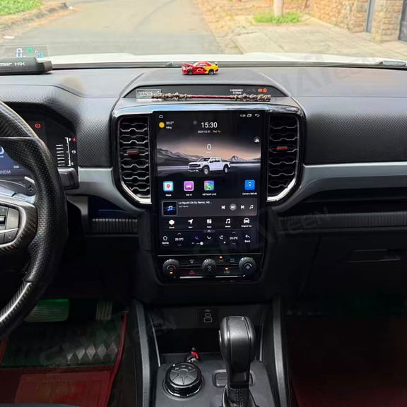 SNATEEN 15.8 inch Carplay Screen/Radio/Multimedia Player for Ford Ranger 2022-2026 Car Navigation/GPS Upgrade Headunit Android Display 1080P Touch Screen Receiver Replace System