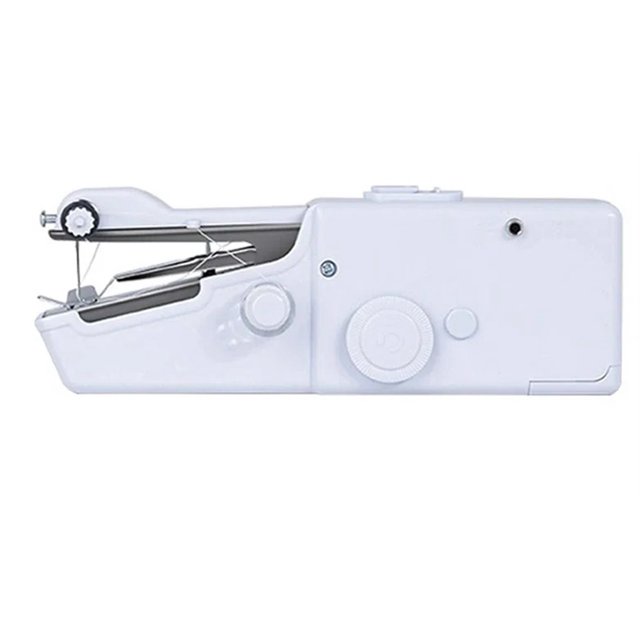 Portable Manual Sewing Machine Handheld Rope-free Electric Quick Build DIY Apparel Supplies Arts Crafts Home Garden Embroidery ,Smooth Thread Sewing