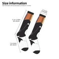 thumbnail image 2 of Masiiu Bluey Print Adult Crew socks, Comfortable Novelty Colorful Patterned, Breathable, Stylish Colorblock for Men Women, 2 of 6