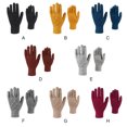 thumbnail image 3 of Sonducket Guantes de punto Ropa térmica de invierno Accesorio Calentador de manos Manos simples Envoltura Cubierta Mujer Guante Festival Regalo Type3 NO3, 3 of 6