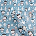 thumbnail image 1 of 1PCs ( 70cmX50cm, 4.11 Square Feet)Single-sided Christmas Wrapping Paper, Classic Santa Claus And Other Patterns, 1 of 4