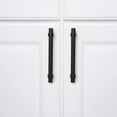 thumbnail image 4 of Goldenwarm 10 Pack 3.5inch Hole Centers Black Cabinet Handles Cabinet Drawer Pulls, 4 of 6