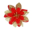 thumbnail image 2 of Fabric Christmas Flower Decoration For Tree Wedding Party And Banquet Hall Holiday Styling, 2 of 6