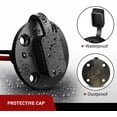thumbnail image 4 of Nilight 2Pcs 12AWG SAE Power Socket Sidewall Port Solar Panel Flush Mount Connector Plug 2Pin SAE Cable w/ 8 Screw for Solar Generator Battery Charger, 4 of 7