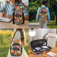 thumbnail image 3 of KUIFORTI Flower Dog 4Pcs Kids School Bag Set with Lunch Box Pencil Pouch Water Bottle Sleeve Lightweight Boys Girls Backpack for Elementary Primary Middle School Back to School Essentials Gifts, 3 of 7