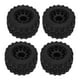thumbnail image 5 of 4 Uds Neumáticos RC Monster Truck Brillar Negro Caucho Plástico 12mm Hex, 5 of 10