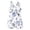 White, variant on Krdevn Girls' Floral Print Boyleg One Piece Swimsuit Racerback Bathing Suit Size:13-14 Years