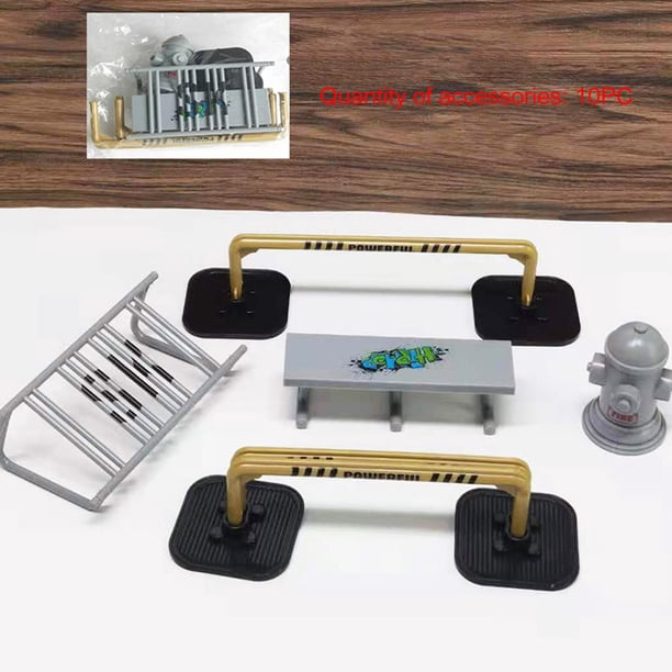 Mini scooter juguetes educativos Finger Bike Tech Fingerboard Skateboard 10pcs