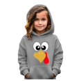 aDJFDGT Oversized Sweatshirt Tunic Children Girls Thanksgiving Plus