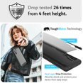 thumbnail image 3 of IBAOLE DualShield Conçu pour TCL 20 Pro 5G Étui, [Merge] Antichoc Grade Militaire Robuste Double Couche Mince Étui Protecteur - Ardoise Métallique Ardoise Métallique, 3 of 7